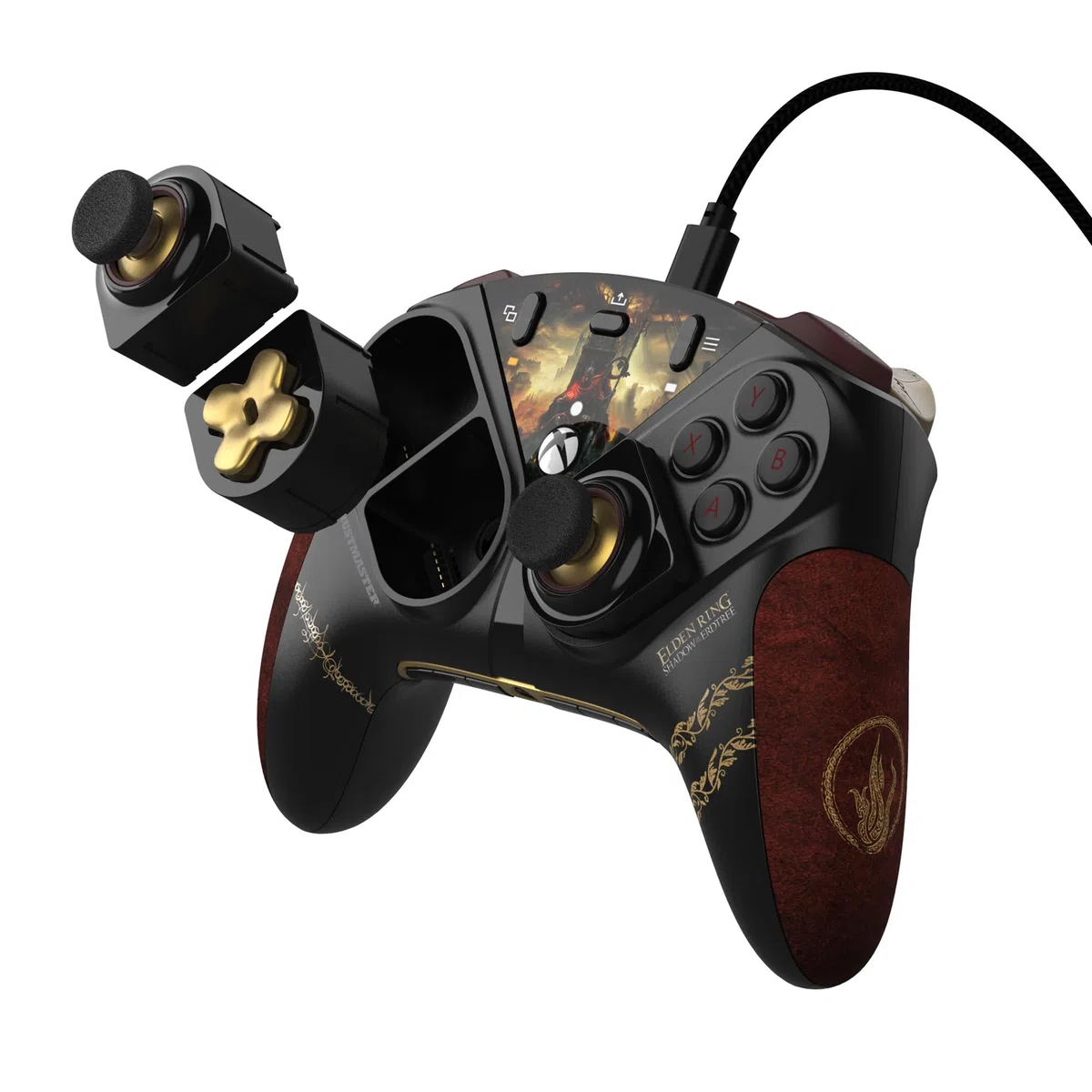 Thrustmaster ESWAP X2 ELDEN RING – Manette de jeu modulaire officielle ELDEN RING Shadow of the Erdtree pour Xbox Series X|S et PC