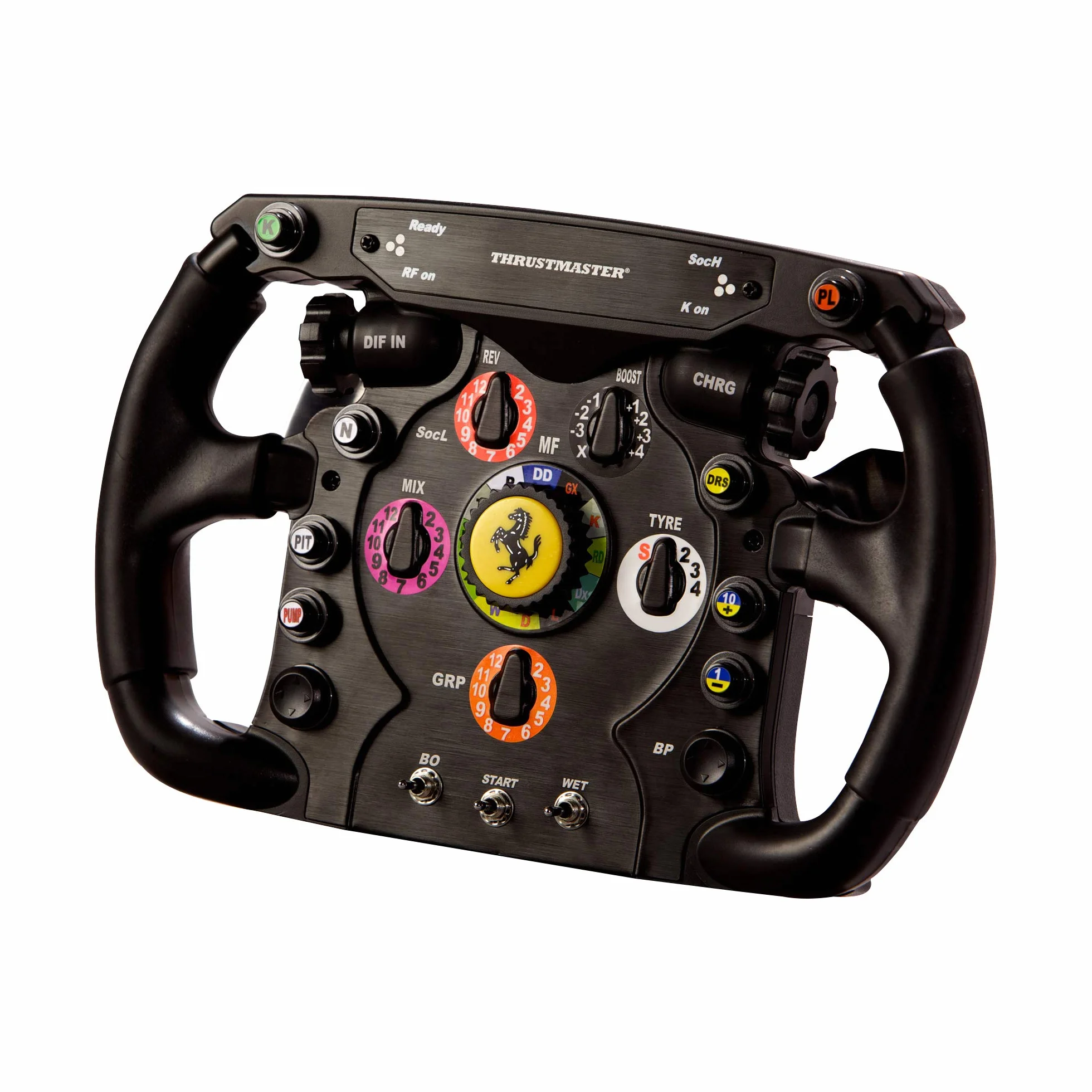 Thrustmaster F1 Wheel Add-On - Volant de course de précision avec licence officielle Ferrari, compatible PlayStation, Xbox et PC