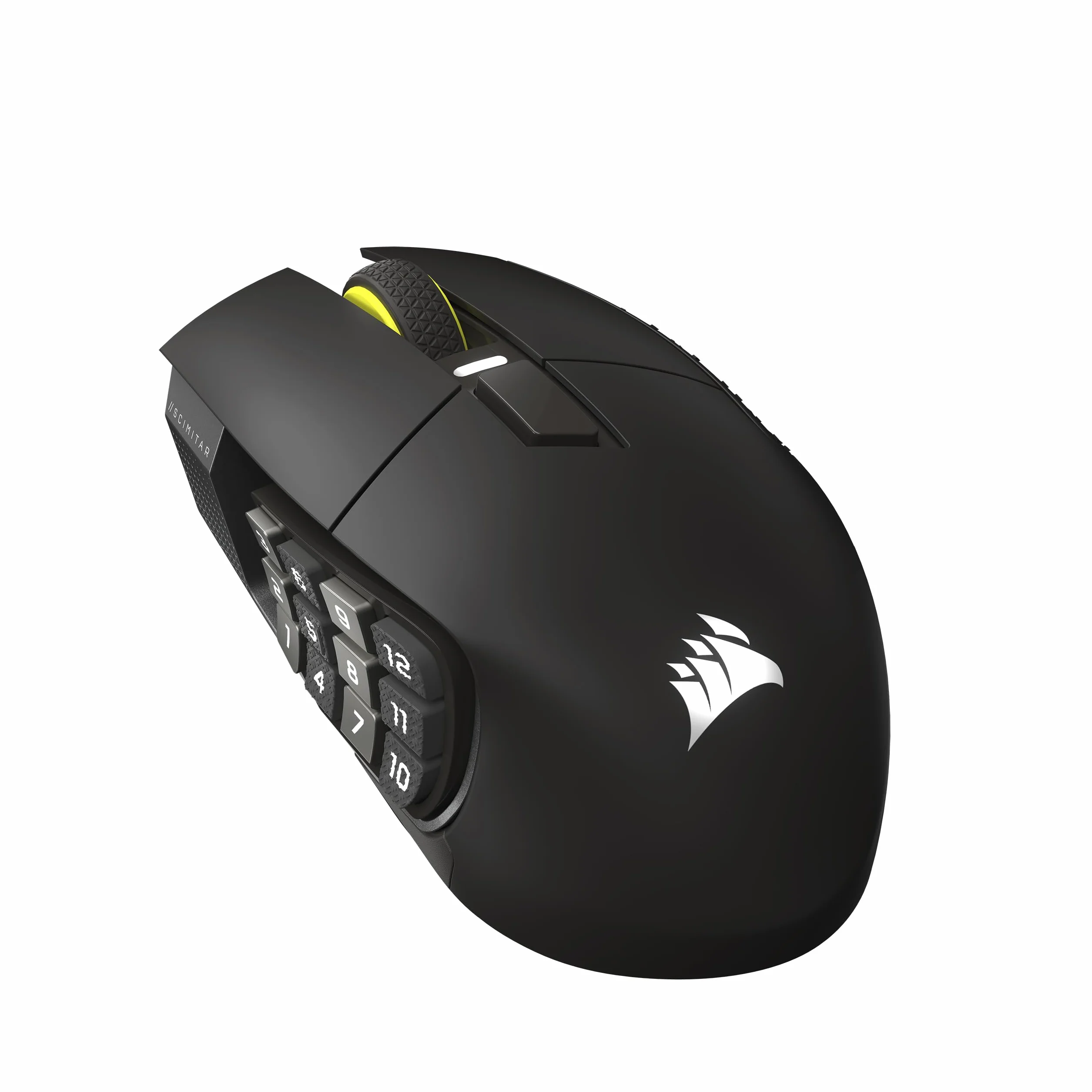 Corsair Scimitar Elite Wireless SE MMO Souris de Jeu, 33 000 DPI – Gunmetal | 16 Boutons Programmables, Adjustable Key Slider, Elgato Virtual Stream Deck, 1K Hyper-Polling, Jusqu'à 150h de Batterie