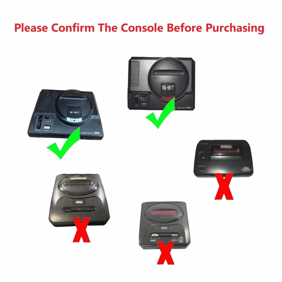 AV RCA Audio Vidéo TV Câble Compatible pour Genesis 1