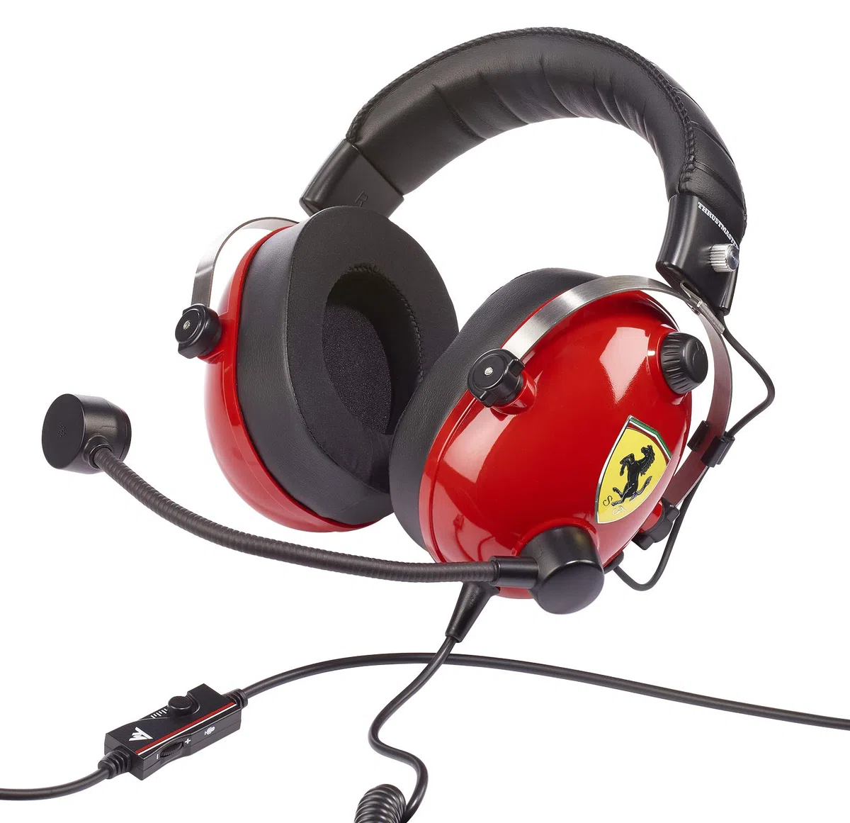 Thrustmaster T.Racing Scuderia Ferrari - Casque Gaming pour PS5 / PS4 / Xbox Series X|S / Xbox One / PC / Switch