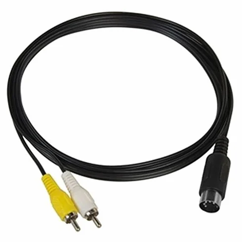 AV RCA Audio Vidéo TV câble adaptateur pour Sega Genesis 1 Mega Drive Master System