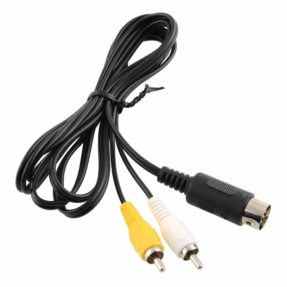 AV RCA Audio Vidéo TV Câble Compatible pour Genesis 1