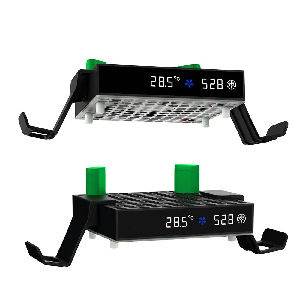 Ventilateur de refroidissement supérieur console pour Xbox SeriesX/S Ventilateur de refroidissement supérieur du système de refroidissement avec crochet de suspension de la manette