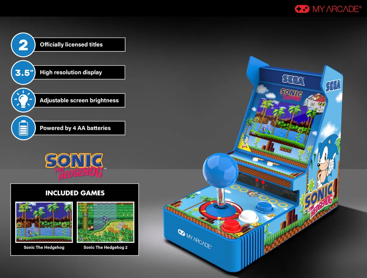 MY ARCADE - Joystick Player Sonic The Hedgehog