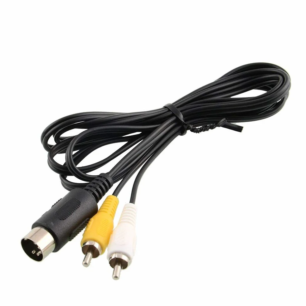 AV RCA Audio Vidéo TV Câble Compatible pour Genesis 1