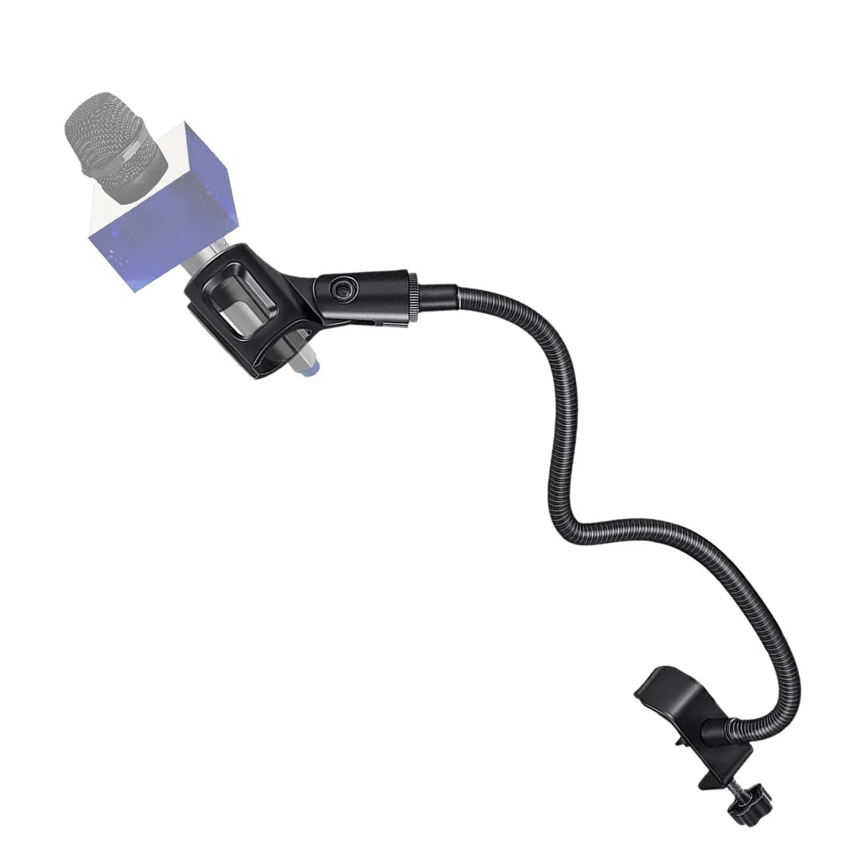 Support de Flexible,Support de Support de téléphone pour Pince de Phone | Bras de Phone ou Support de téléphone, Support de Bureau Flexible à col de Cygne pour Smartphones, webcams
