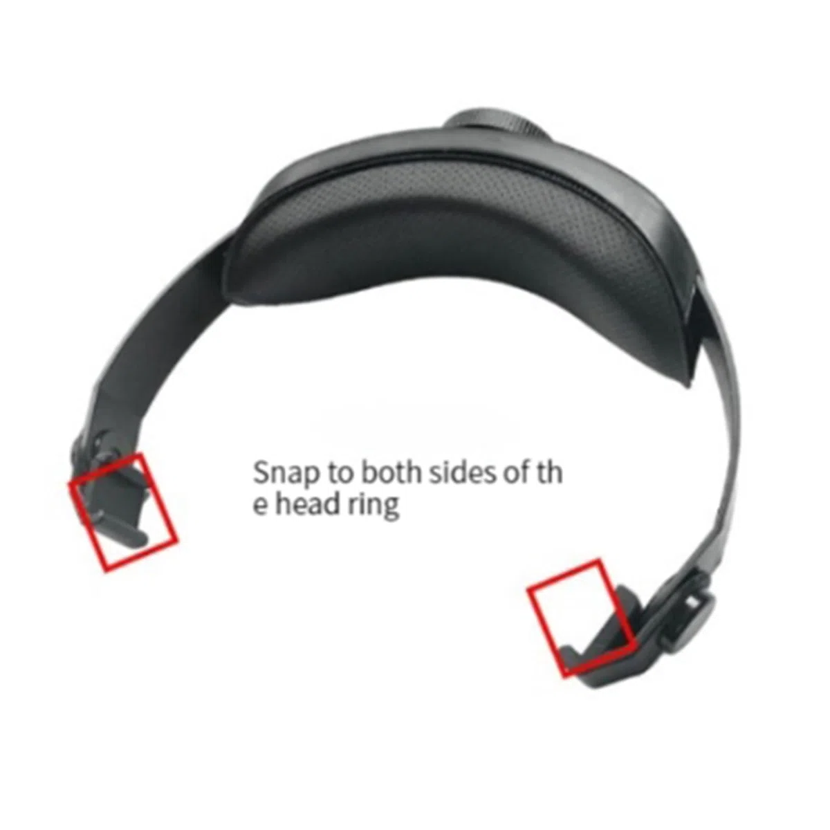Sangle de tête réglable pour casque PSVR 2 VR, accessoires d'équilibre, pression de la tête, confort sur le dessus, demi-cercle, coussin de rechange compatible avec PlayStation VR2