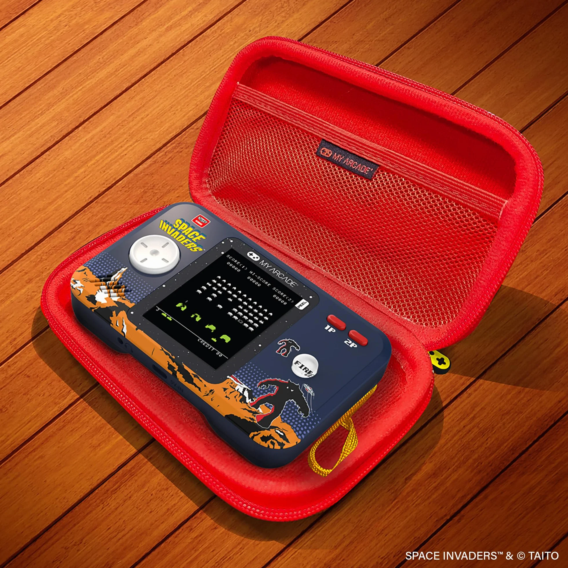 MY ARCADE DGUNL-7150 Space Invaders Pocket Player Pro Système de Jeu Portable avec étui de Transport